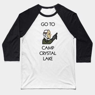 Go to Camp Krystal Lake Baseball T-Shirt